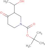 tert-Butyl 3-(1-hydroxyethyl)-4-oxopiperidine-1-carboxylate