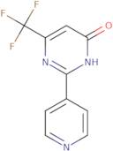 4-Hydroxy-2-(pyridin-4-yl)-6-(trifluoromethyl)pyrimidine