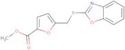 Methyl 5-[(1,3-benzoxazol-2-ylsulfanyl)methyl]furan-2-carboxylate