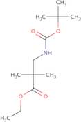 Ethyl 3-(Boc-amino)-2,2-dimethylpropionate