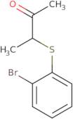 3-[(2-Bromophenyl)sulfanyl]butan-2-one