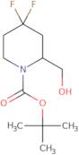 tert-Butyl 4,4-difluoro-2-(hydroxymethyl)piperidine-1-carboxylate