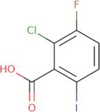 2-Chloro-3-fluoro-6-iodobenzoic acid