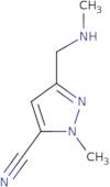 1-Methyl-3-[(methylamino)methyl]-1H-pyrazole-5-carbonitrile