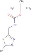 tert-Butyl ((5-bromo-1,3,4-thiadiazol-2-yl)methyl)carbamate