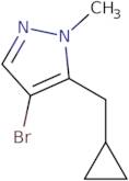 4-bromo-5-(cyclopropylmethyl)-1-methyl-1H-pyrazole