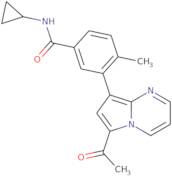 3-(6-Acetylpyrrolo[1,2-a]pyrimidin-8-yl)-N-cyclopropyl-4-methylbenzamide