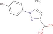 1-(4-Bromophenyl)-5-methyl-1H-pyrazole-3-carboxylic acid