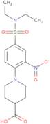 1-[4-(Diethylsulfamoyl)-2-nitrophenyl]piperidine-4-carboxylic acid