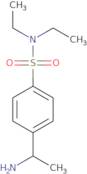 4-(1-Aminoethyl)-N,N-diethylbenzene-1-sulfonamide