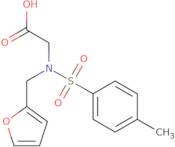 2-[N-(Furan-2-ylmethyl)4-methylbenzenesulfonamido]acetic acid