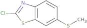 2-Chloro-6-(methylthio)benzo[D]thiazole