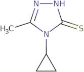 4-Cyclopropyl-5-methyl-4H-1,2,4-triazole-3-thiol