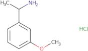 1-(3-Methoxyphenyl)ethylamine HCl