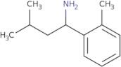 3-Methyl-1-(2-methylphenyl)butan-1-amine