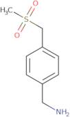 [4-(Methanesulfonylmethyl)phenyl]methanamine