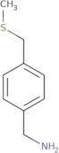 {4-[(Methylsulfanyl)methyl]phenyl}methanamine