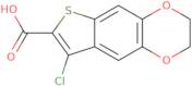 6-Chloro-10,13-dioxa-4-thiatricyclo[7.4.0.0,3,7]trideca-1(9),2,5,7-tetraene-5-carboxylic acid