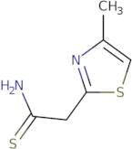 2-(4-Methyl-1,3-thiazol-2-yl)ethanethioamide