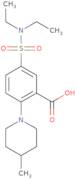 5-(Diethylsulfamoyl)-2-(4-methylpiperidin-1-yl)benzoic acid