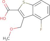 4-Fluoro-3-(methoxymethyl)-1-benzothiophene-2-carboxylic acid