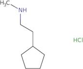 (2-Cyclopentylethyl)(methyl)amine hydrochloride