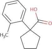 1-(2-Methylphenyl)cyclopentane-1-carboxylic acid