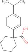 1-[4-(Propan-2-yl)phenyl]cyclohexane-1-carboxylic acid