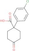 1-(4-Chlorophenyl)-4-oxocyclohexanecarboxylic acid