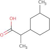 2-(3-Methylcyclohexyl)propanoic acid