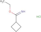 Ethyl cyclobutanecarbimidate hydrochloride