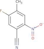 5-Fluoro-4-methyl-2-nitrobenzonitrile