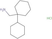 (1-Cyclohexylcyclohexyl)methanamine hydrochloride