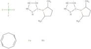 1,2-Bis((2S,5S)-2,5-dimethylphospholano)ethane(cyclooctadiene)rhodium(I) trifluoromethanesulfonate