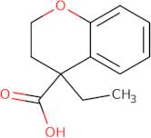4-Ethyl-3,4-dihydro-2H-1-benzopyran-4-carboxylic acid