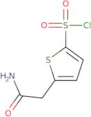 5-(Carbamoylmethyl)thiophene-2-sulfonyl chloride