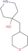 4-[(Oxan-4-yl)methyl]piperidin-4-ol