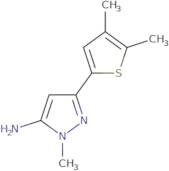 3-(4,5-Dimethylthiophen-2-yl)-1-methyl-1H-pyrazol-5-amine