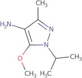 5-Methoxy-3-methyl-1-propan-2-ylpyrazol-4-amine