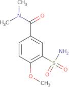 4-Methoxy-N,N-dimethyl-3-sulfamoylbenzamide