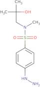 4-Hydrazinyl-N-(2-hydroxy-2-methylpropyl)-N-methylbenzene-1-sulfonamide