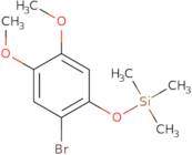 (2-Bromo-4,5-dimethoxyphenoxy)trimethylsilane