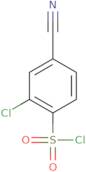 2-Chloro-4-cyanobenzenesulfonyl chloride