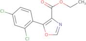 Ethyl 5-(2,4-dichlorophenyl)-1,3-oxazole-4-carboxylate