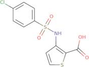 3-{[(4-Chlorophenyl)sulfonyl]amino}-thiophene-2-carboxylic acid