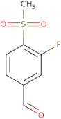 3-Fluoro-4-(methylsulphonyl)benzaldehyde