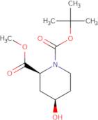 (2S,4R)-N-Boc-4-hydroxypiperidine-2-carboxylic acid methyl ester