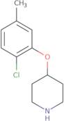 4-(2-Chloro-5-methylphenoxy)piperidine