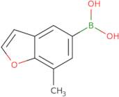 (7-Methyl-1-benzofuran-5-yl)boronic acid