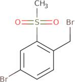 4-Bromo-1-(bromomethyl)-2-(methylsulfonyl)-benzene
